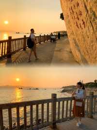 Golden Horizons: A Stunning Sunset at Zeng Cuo An Village, Xiamen