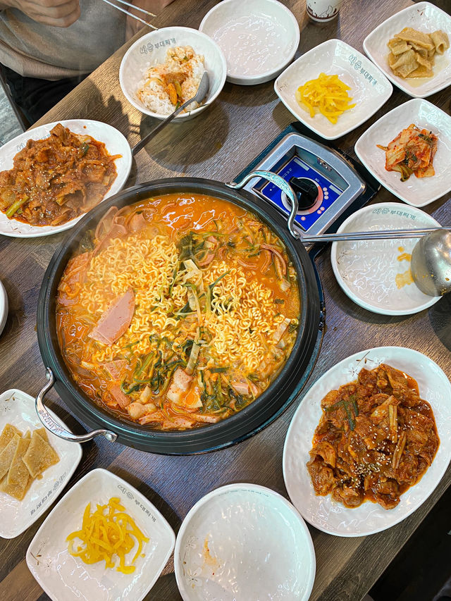 Kimchi Hot Pot Stew in Seoul- Wonderful Meal