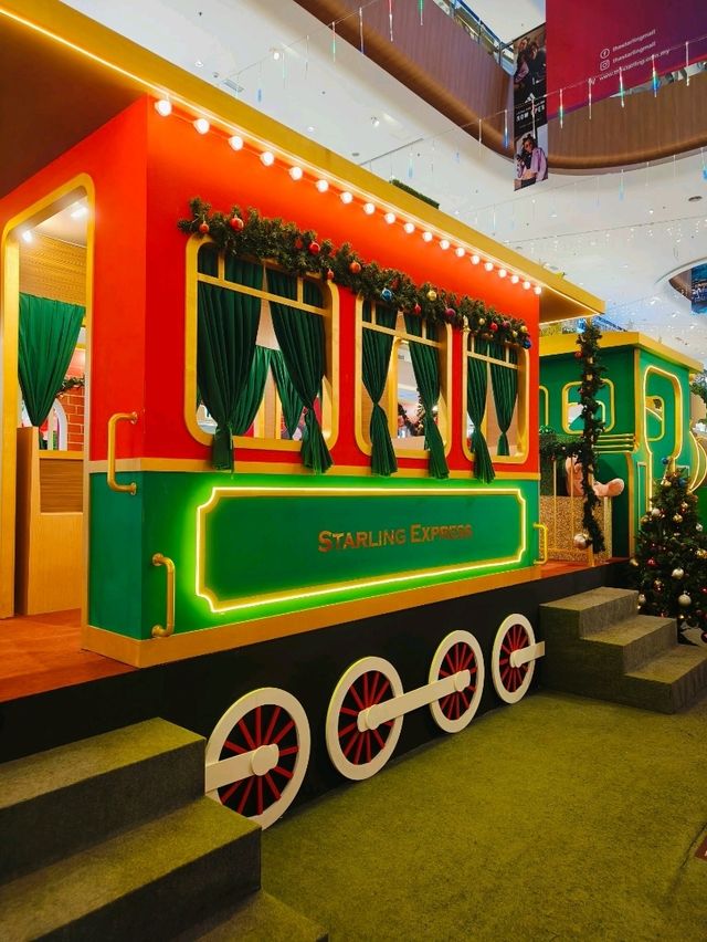 Hop on the Holiday Express at Starling Mall