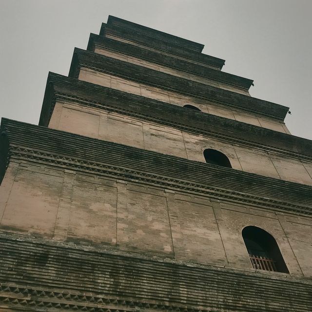 Visiting Da Yan Tower in Xi’an, China