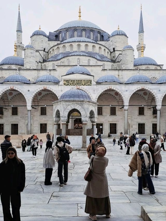 The Majestic Blue Mosque in Istanbul