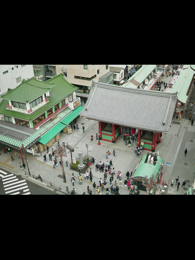 ชมวิวมุมสูงย่าน Asakusa ฟรี💥🏮