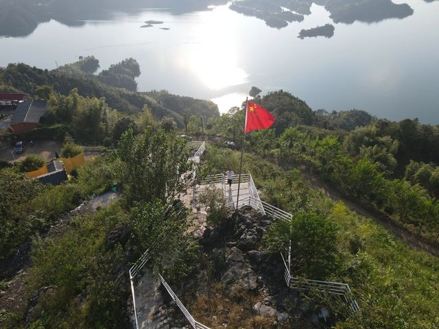 鹹寧·金櫃山｜和仙島湖一樣的美景