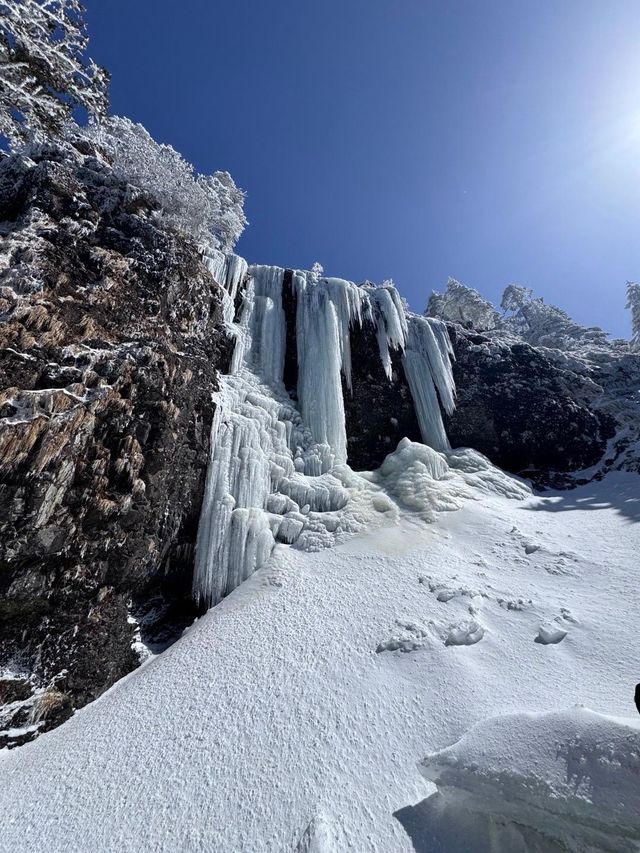 轎子雪山下雪了一日遊攻略放這裡了。