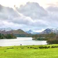 The stunning glacial lake of Derwentwater