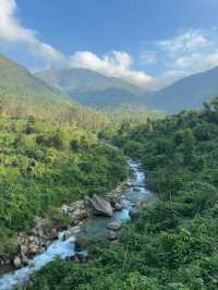 Absolutely scenic road nearby Danang 