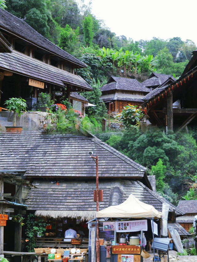 夏日避暑千年古寨，茶林古村，糯干古寨