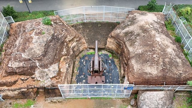 浙江平湖南灣炮台