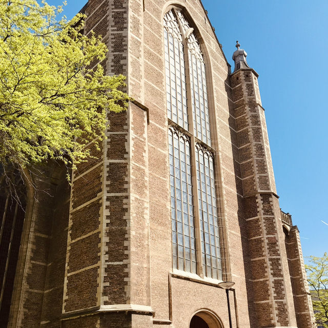 "Grote of Sint-Laurenskerk: Rotterdam’s Gothic Jewel and Historical Gem"