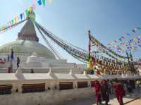 Boudhanath Stupa: Peace, Prayer Wheels, and Butter Tea