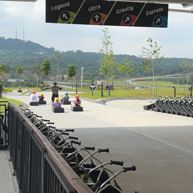 Luge skyline at Rawang 