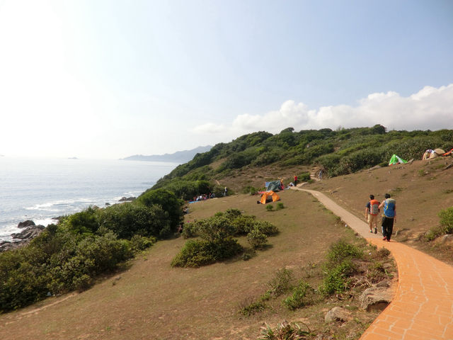 春節郊游：綠草碧海，賞日出日落