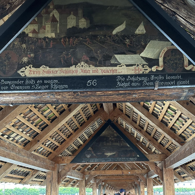 Step Into History: Lucerne’s Beloved Chapel Bridge 🇨🇭