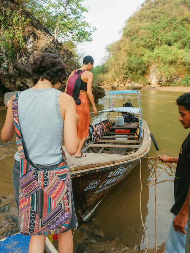 冒険心がくすぐられる⛰️🚣‍♀️ カオ カナプ ナーム🇹🇭