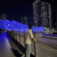 Kuala Lumpur by Night: KLCC and Saloma Bridge in Full Glow