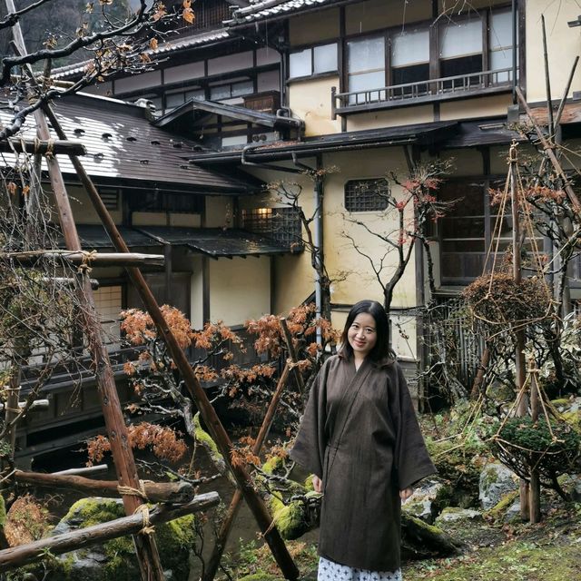 酒店體驗｜入住文化遗产-會津向瀧溫泉旅館