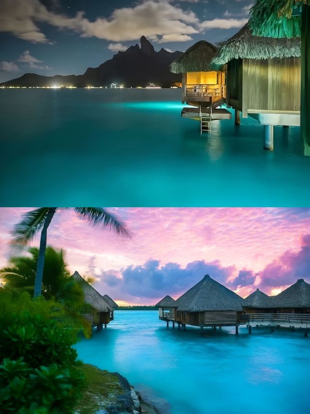 Bora Bora：潛水愛好者的天堂。