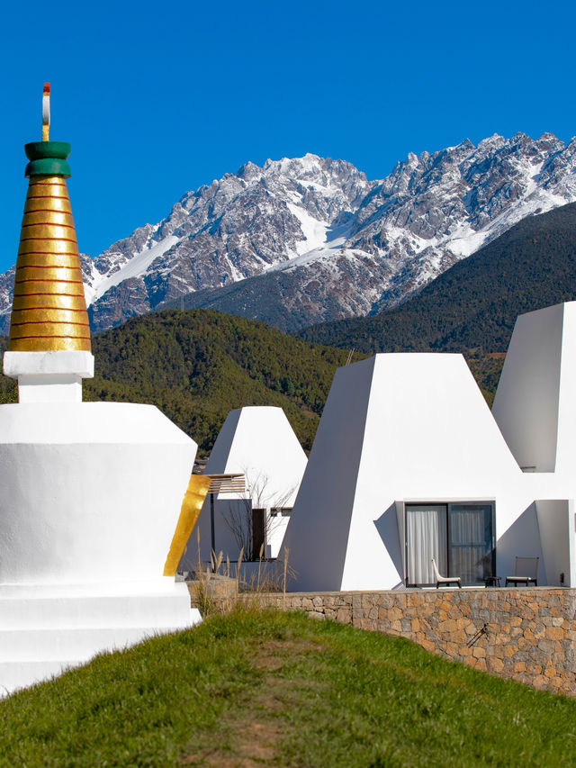 在雪山腳下住這裡真的不會後悔