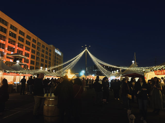 Discover the LA Christmas Market at ROW DTLA