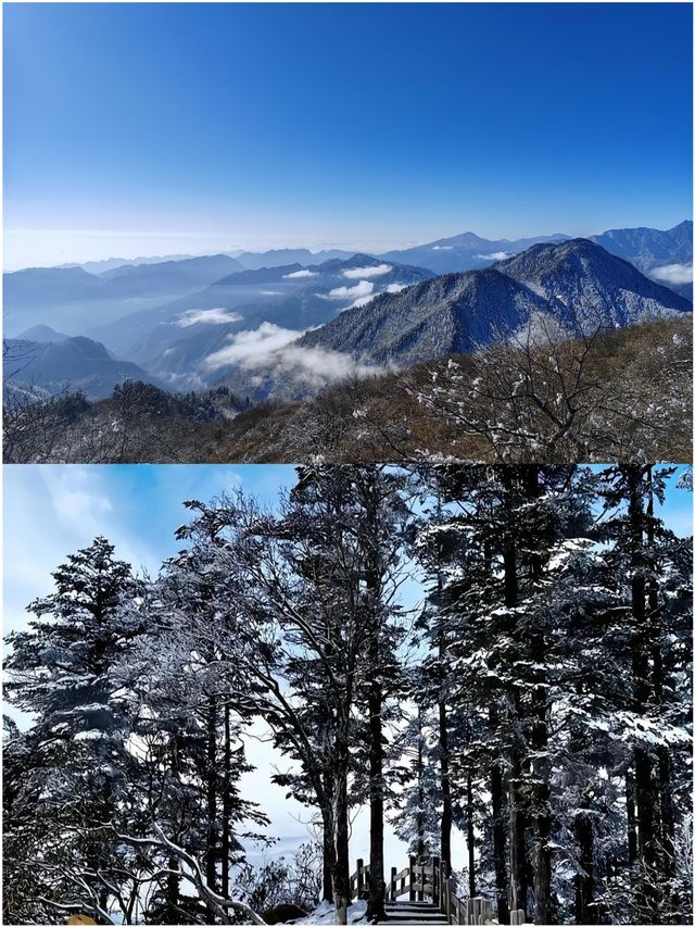 成都周邊玩雪怎麼選？ | 瓦屋山西嶺雪山