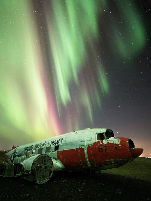 Aurora in Iceland: Nature’s Light Show with a Side of Lava