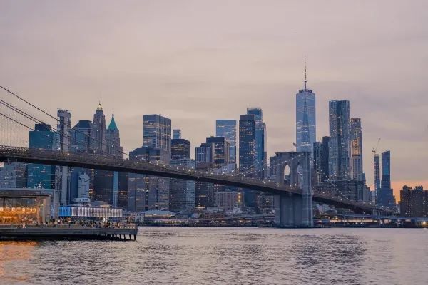 Brooklyn Bridge | Gazing at the Lights Across the River