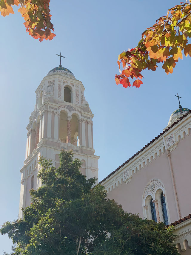 Explore the historic church in the historic town