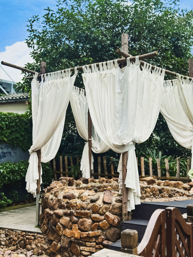 Yangshuo | The private hot spring guesthouse nestled in the landscape painting is incredibly therapeutic‼️