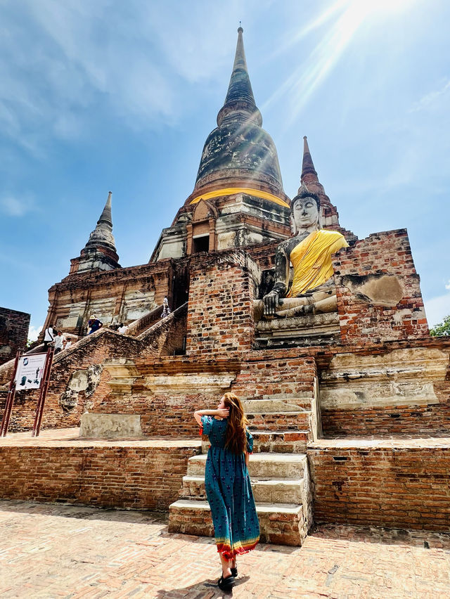 Wat Yai Chai Mongkhon , Ayutthaya 🇹🇭✨