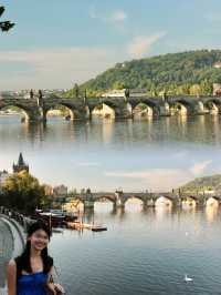 Morning Serenity: A Peaceful Stroll on Charles Bridge