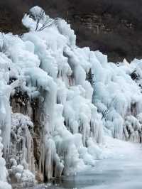 昌平南口虎峪冰瀑，帶你闖入童話般冰雪世界