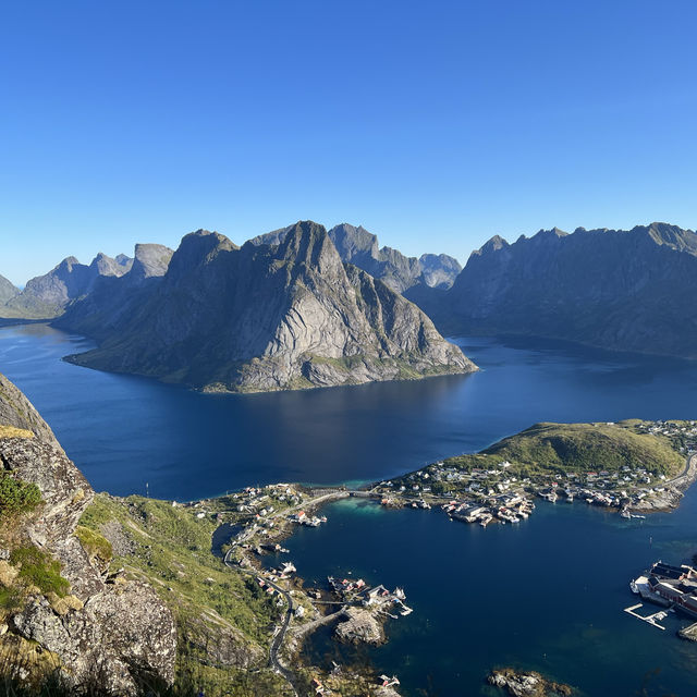 羅弗敦群島的經典健行步道—Reinebringen