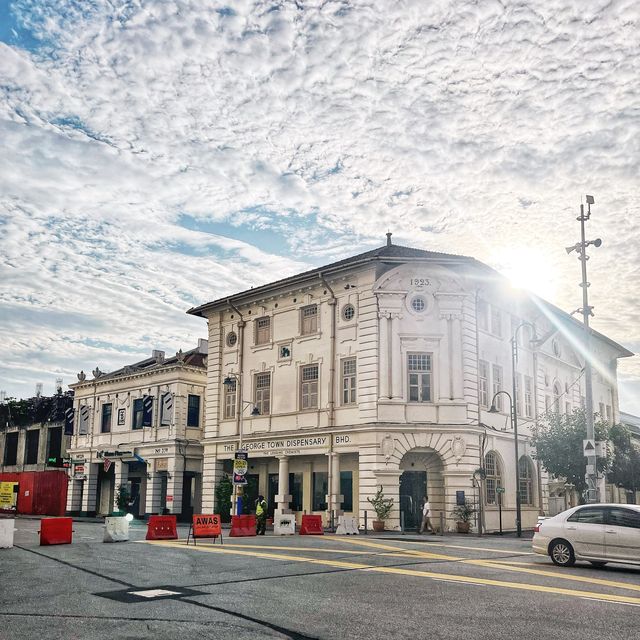 Crispy morning walk in Georgetown, Penang