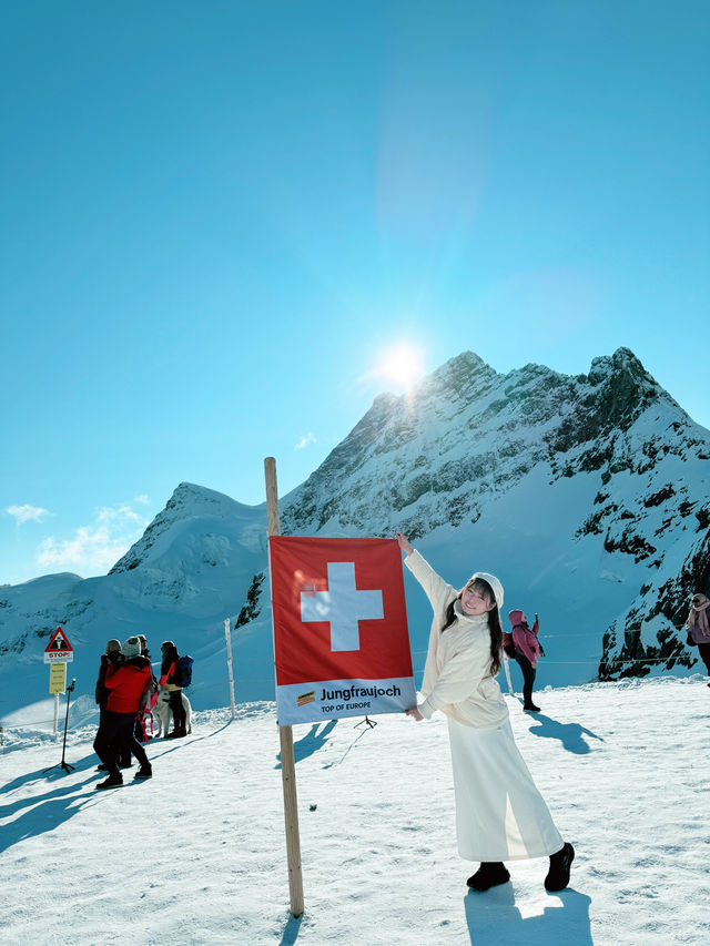 瑞士🇨🇭登頂少女峰🗻歐洲之巔