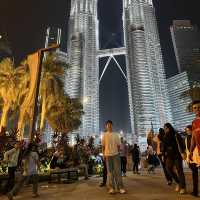 Kuala Lumpur by Night: KLCC and Saloma Bridge in Full Glow