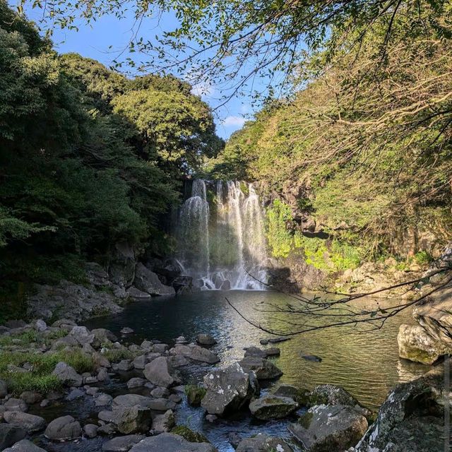 Cheonjeyeon Waterfalls