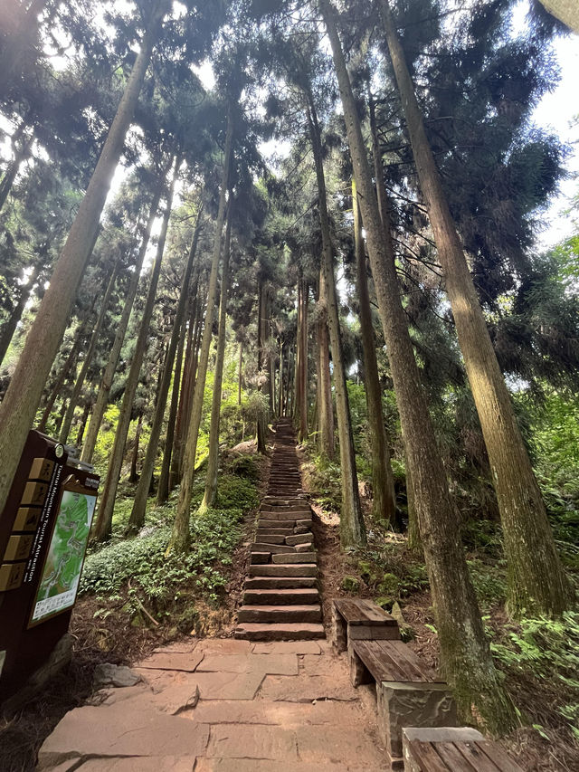 邛崍｜天台山｜山水神秀的自然秘境 。