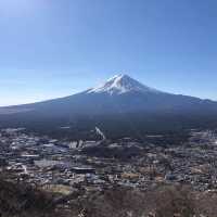 富士山🗻下河口湖🫶🏻河天一色❤️超令冬日景