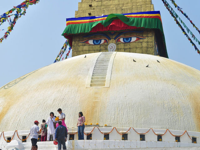 The Boudhanath’s wisdom eyes 🇳🇵🙏