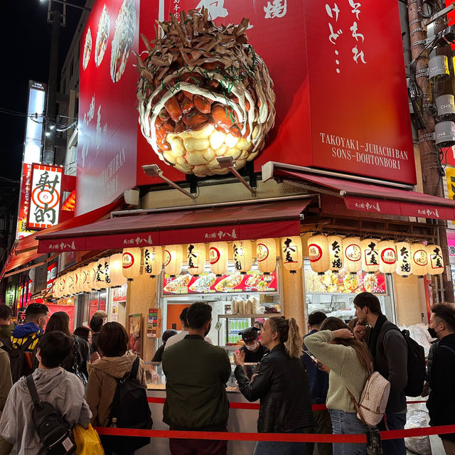 My Night Out in Dotonbori, Osaka!