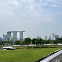 Marina barrage สวนสาธารณะลอยฟ้า