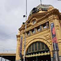 Iconic transportation hub in Melbourne