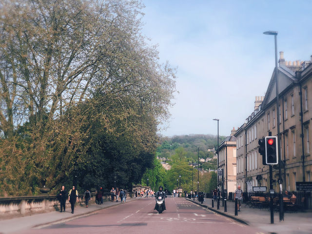 Bath - a town in England