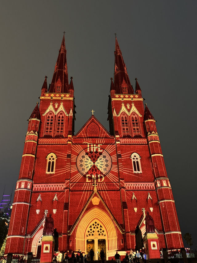 2024 St. Mary's Cathedral Light Show