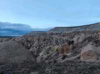 Winter Glow: Red Valley's History-Laden Sunset