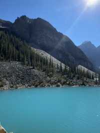 Lake moraine