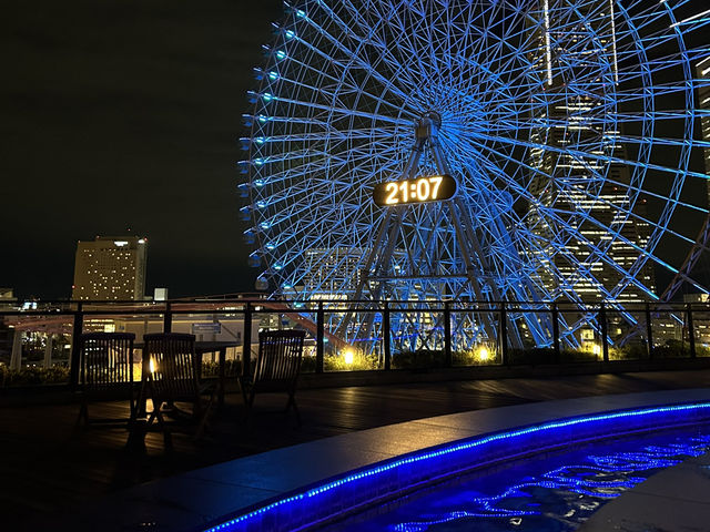 海風と夜景が楽しめる都会のオアシス🎡みなとみらい