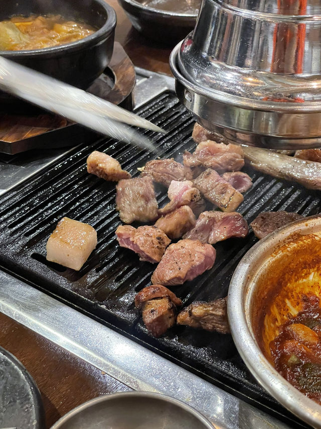 료칸아니고 해운대 고기맛집입니다🍁해운대 엄용백낙돈 