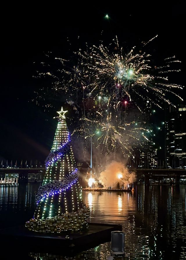 Experience the 7-Minute Fireworks Show at Darling Harbour