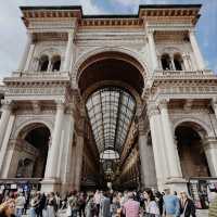 The Galleria Vittorio Emanuele II, Italy